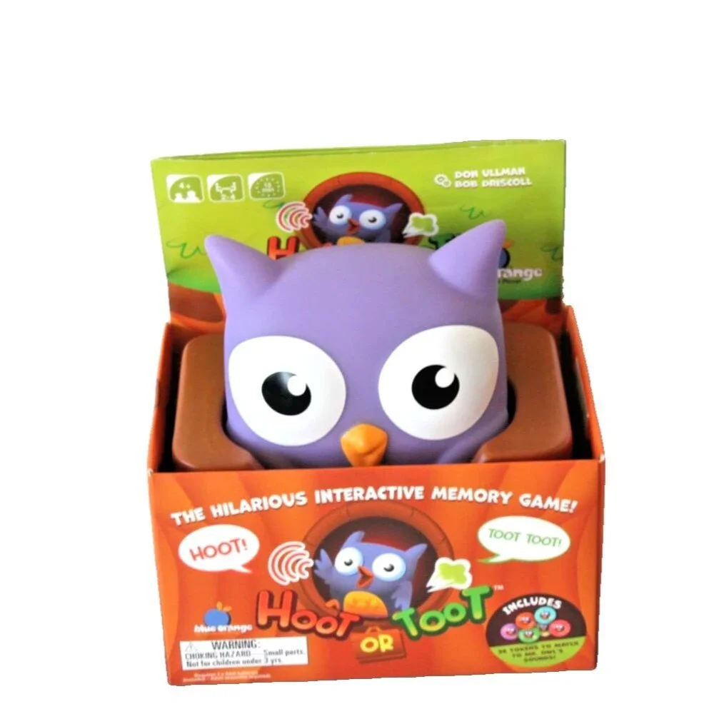 Hoot or Toot The Hilarious Interactive Memory Game Ages 4+- 2023